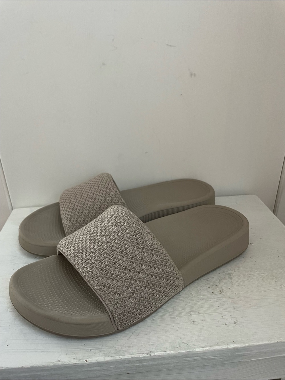 Allbirds Casual Slide Sandals in Taupe - Women's Comfortable Slides